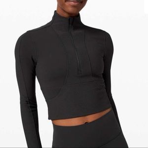 Lululemon cropped zip up